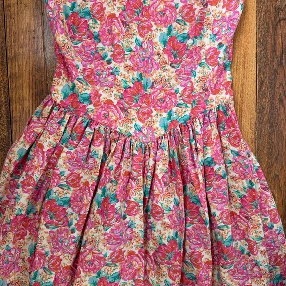 Vintage Laura Ashley Dress 8 - Picture 8 of 16